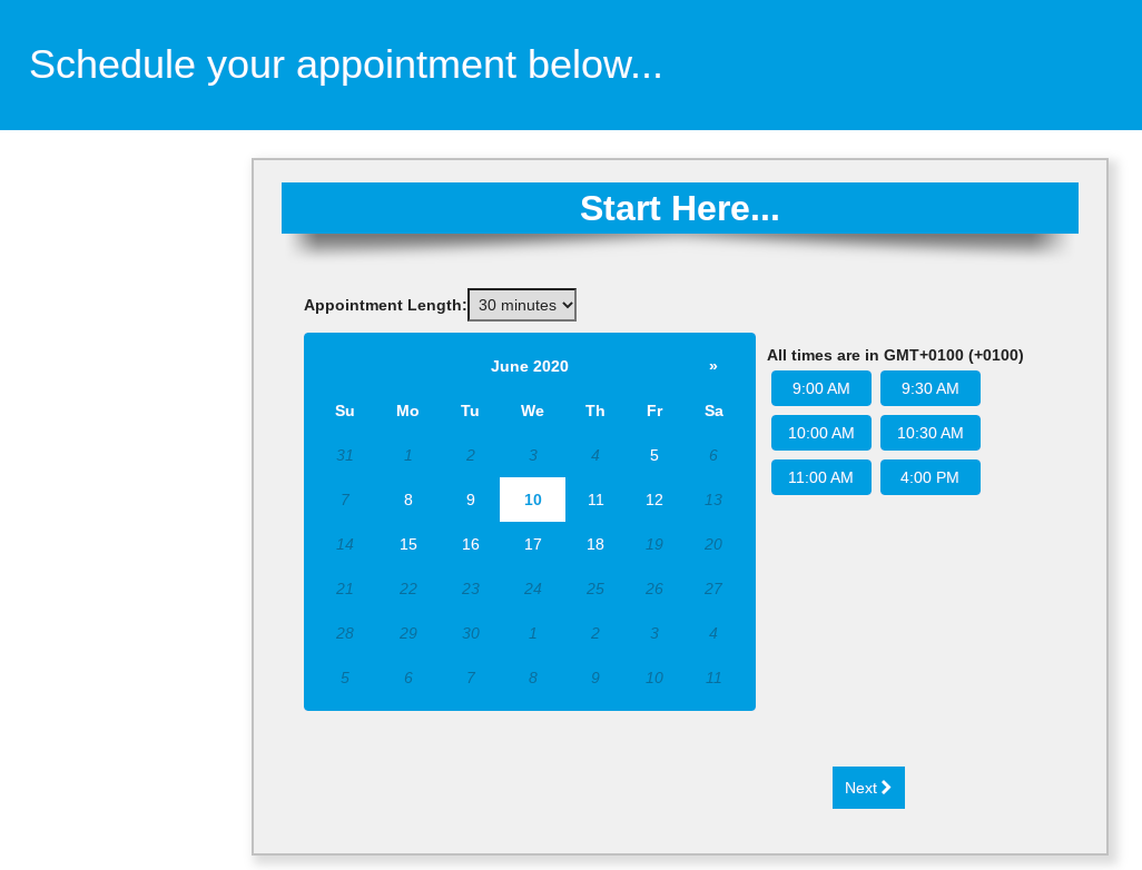 Online Appointment Scheduler Never Miss A Meeting Online Appointment Scheduler Never Miss A Meeting